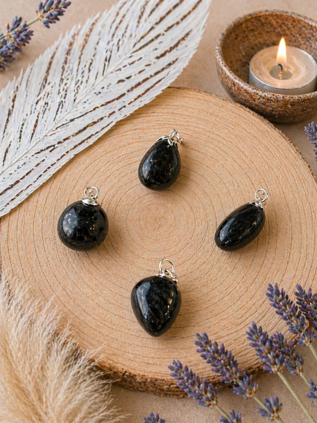 Tourmaline Dravite Gemstone Pendant