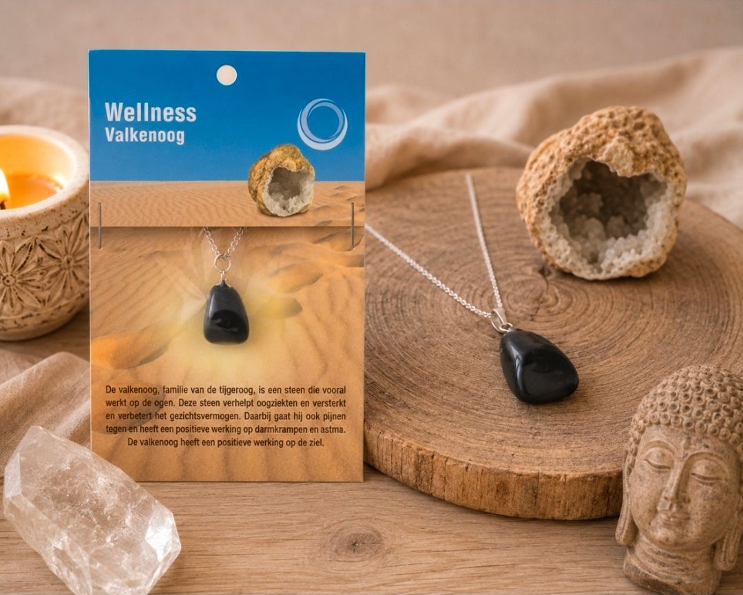Falcon's Eye Health Pendant   Necklace
