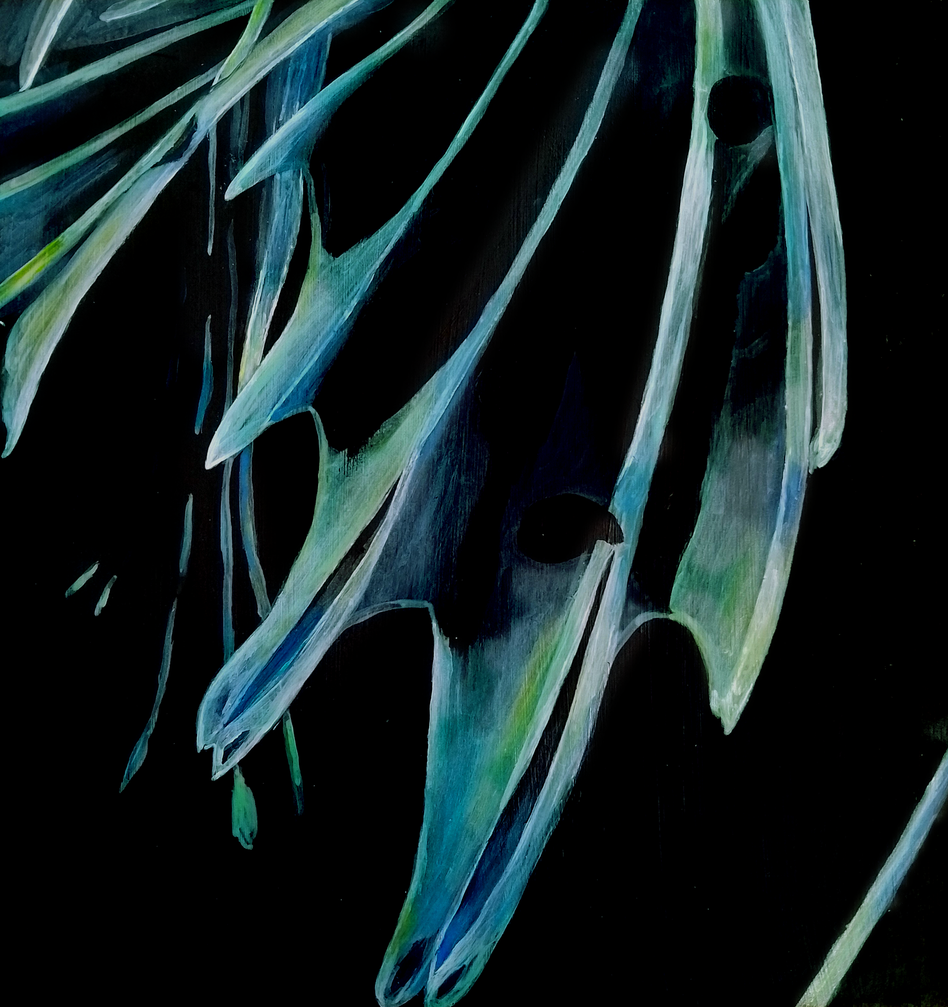 Schilderij - Vin Lofiformi (hengelvis) / Carine's Creaties