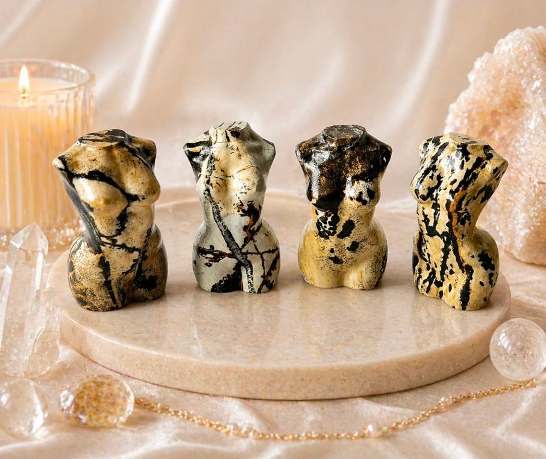 Female Body Picture/ Landscape Jasper - 5 cm