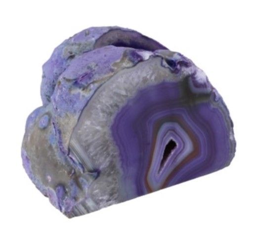 Waxinelichthouder Agaat - Paars