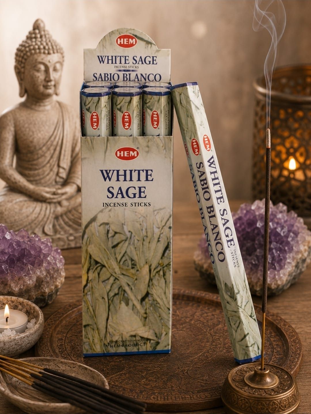 White Sage - HEM Incense / 20 pcs.