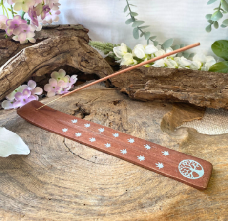 Wierook Plank Bruin - hout / met Levensboom