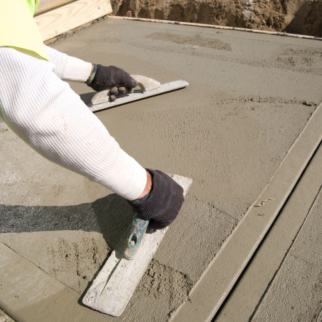 Concrete Application and surface smoothening 