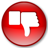 red thumbs up icon