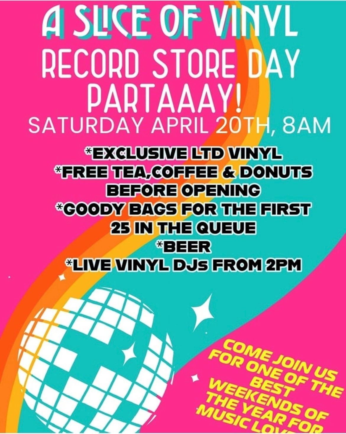 Record Store Day Partaaay