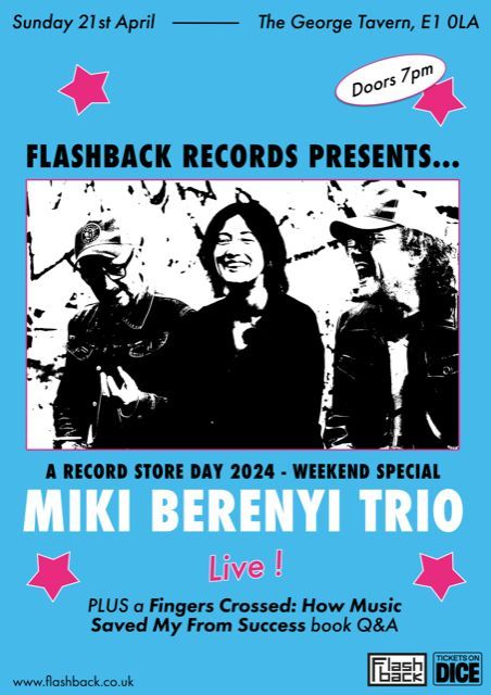 RSD 2024 - Miki Berenyi Trio Live - Q&A