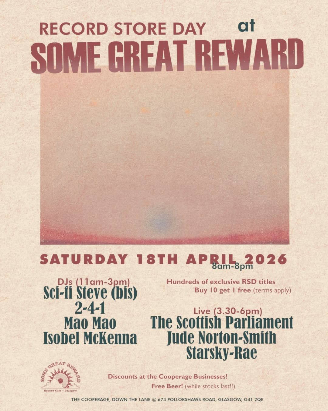 Record Store Day at SGR