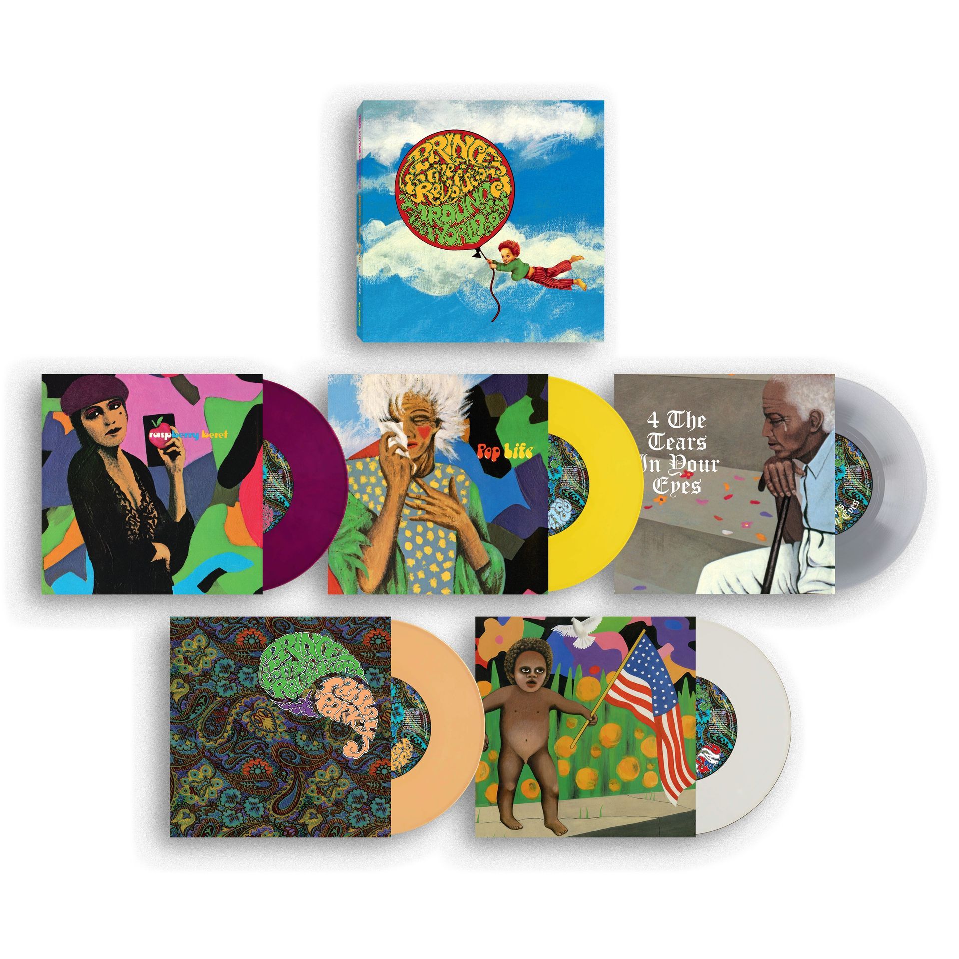 Around The World In A Day The singles collection