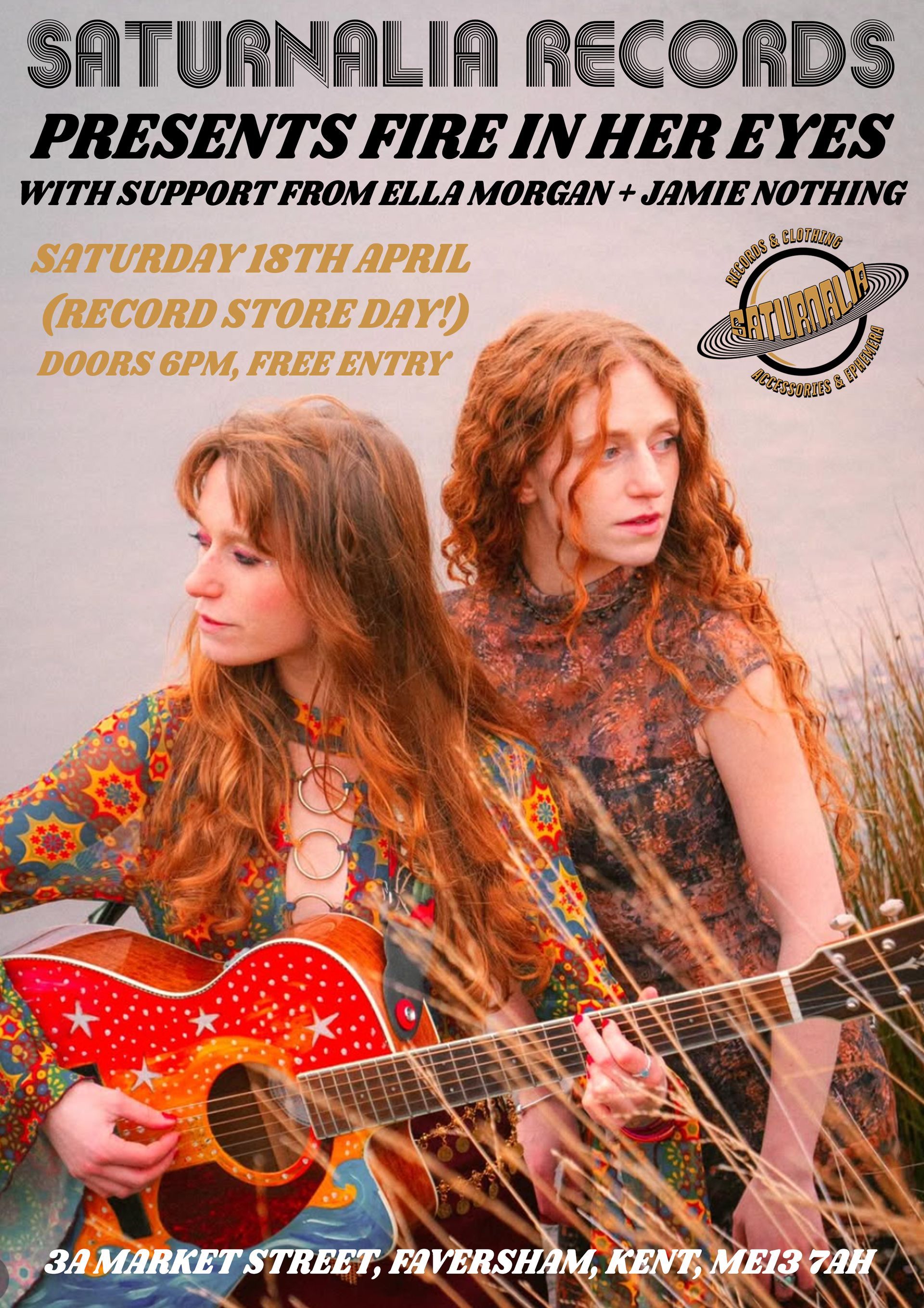 Fire in Her Eyes Live