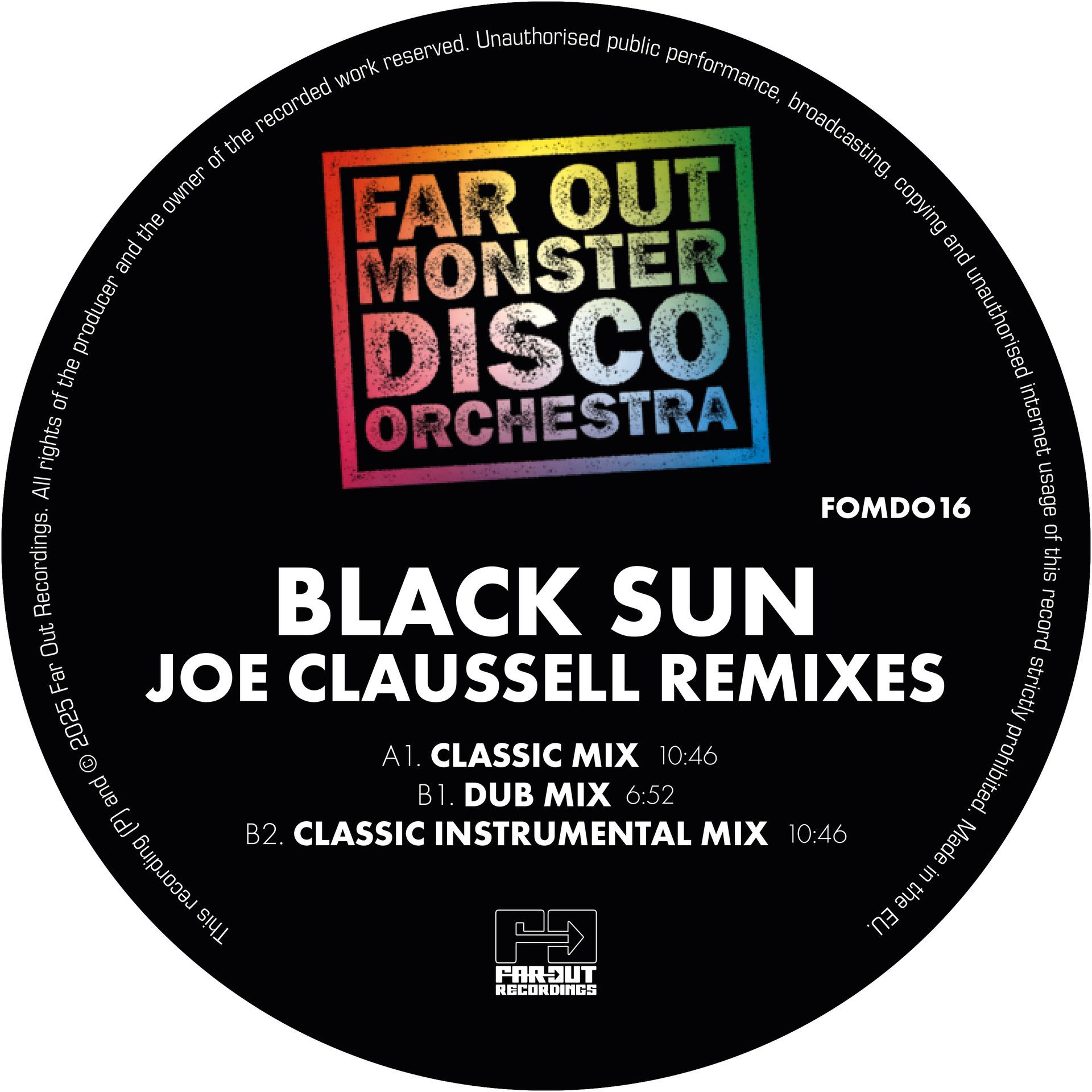 Black Sun (Joaquin Joe Claussell Sacred Rhythm Remixes)