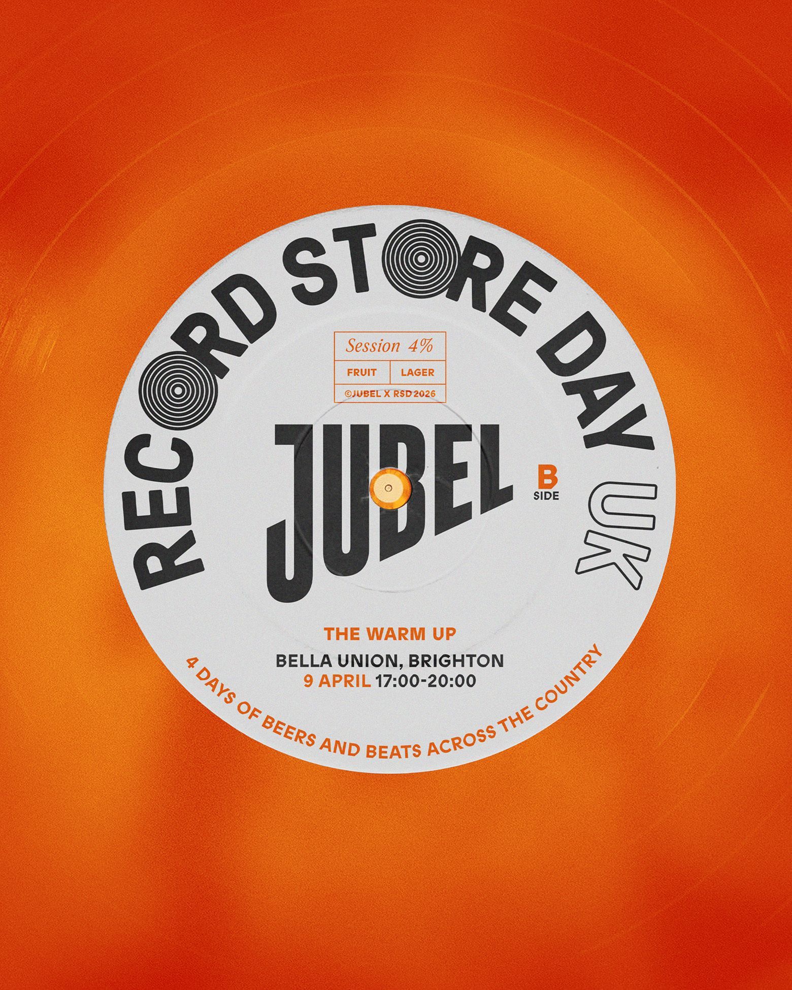 JUBEL X RECORD STORE DAY: THE WARM UP (BELLA UNION)