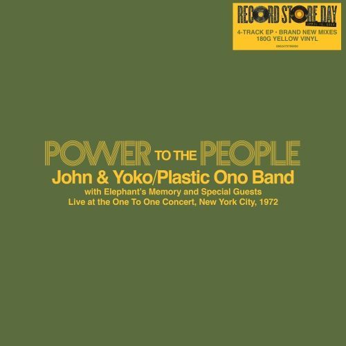 Power To The People - Live at the One To One Concert, New York City, 1972