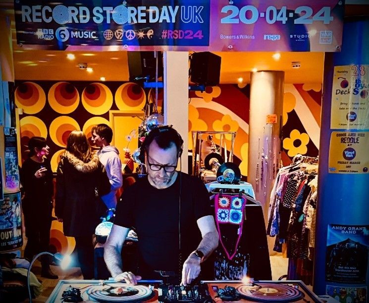 Joy of Decks open decks half hour slots to DJ throughout the day and Patrick Clark performing