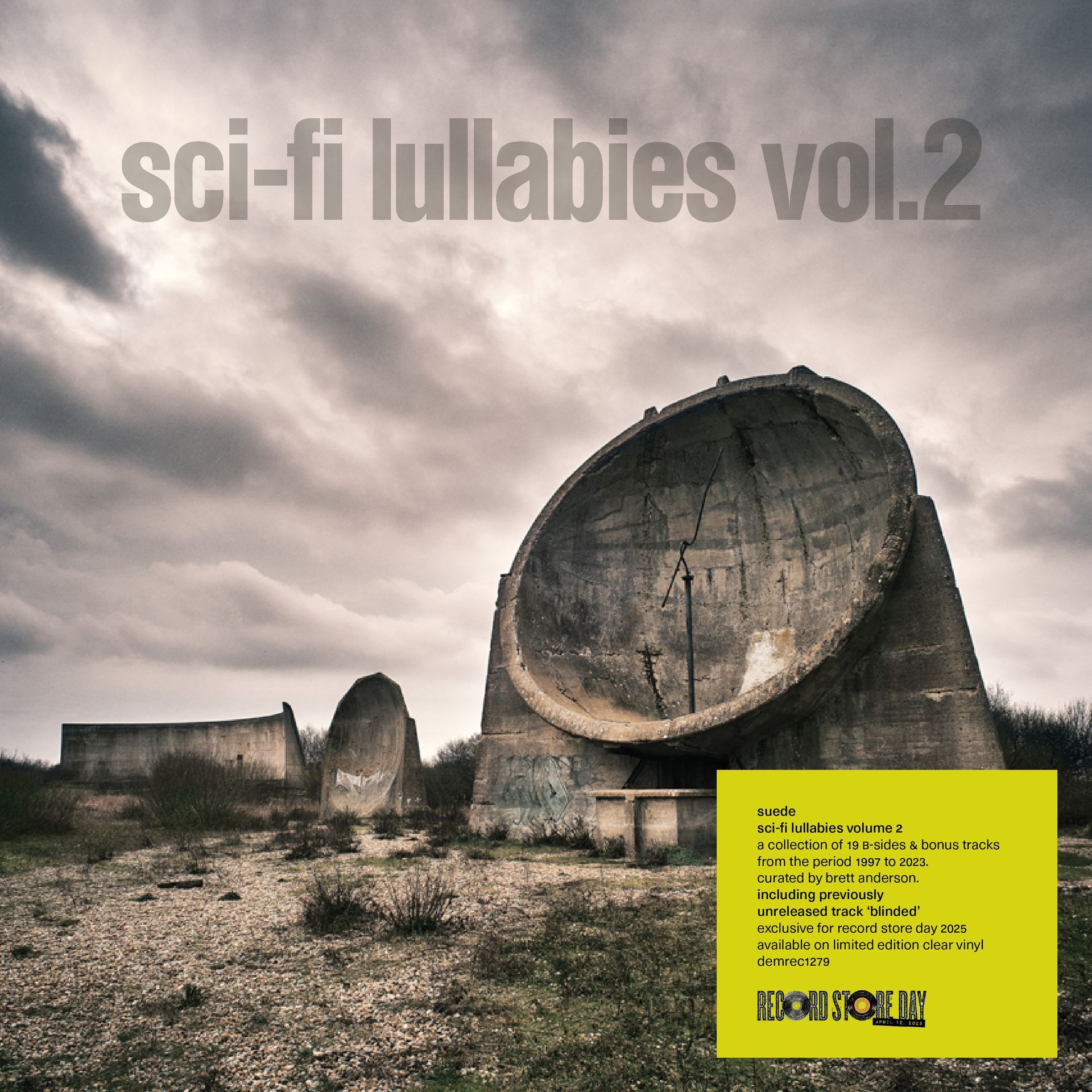 Sci-fi Lullabies Volume 2 (140g Clear vinyl) RSD 2025)