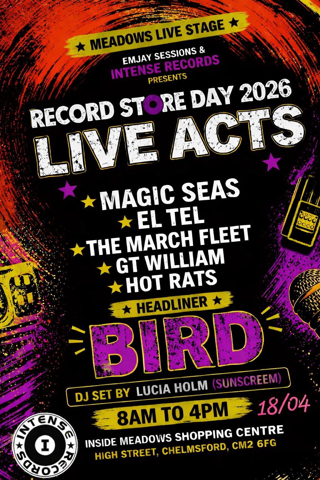 RSD at Intense Records