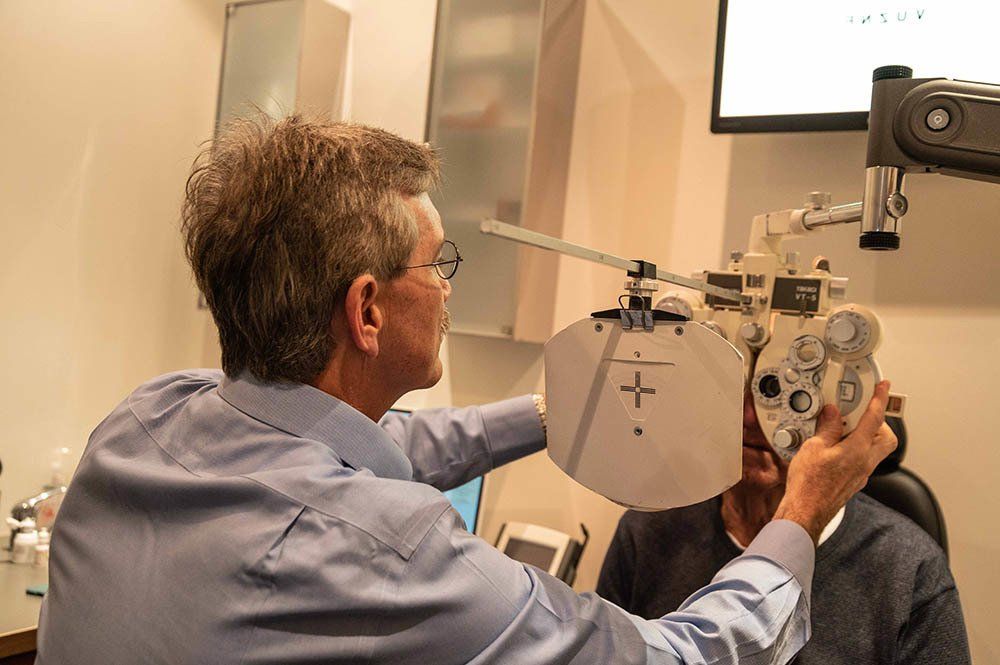 what do we test for during an eye examination