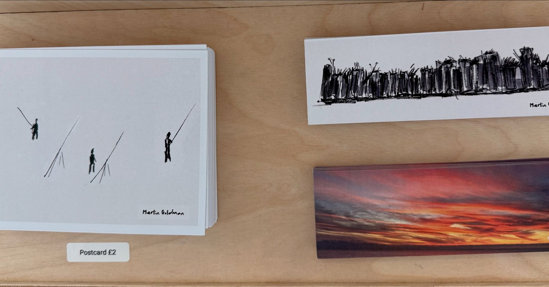 My postcards and bookmark (both sides) My postcards and bookmark (both sides)