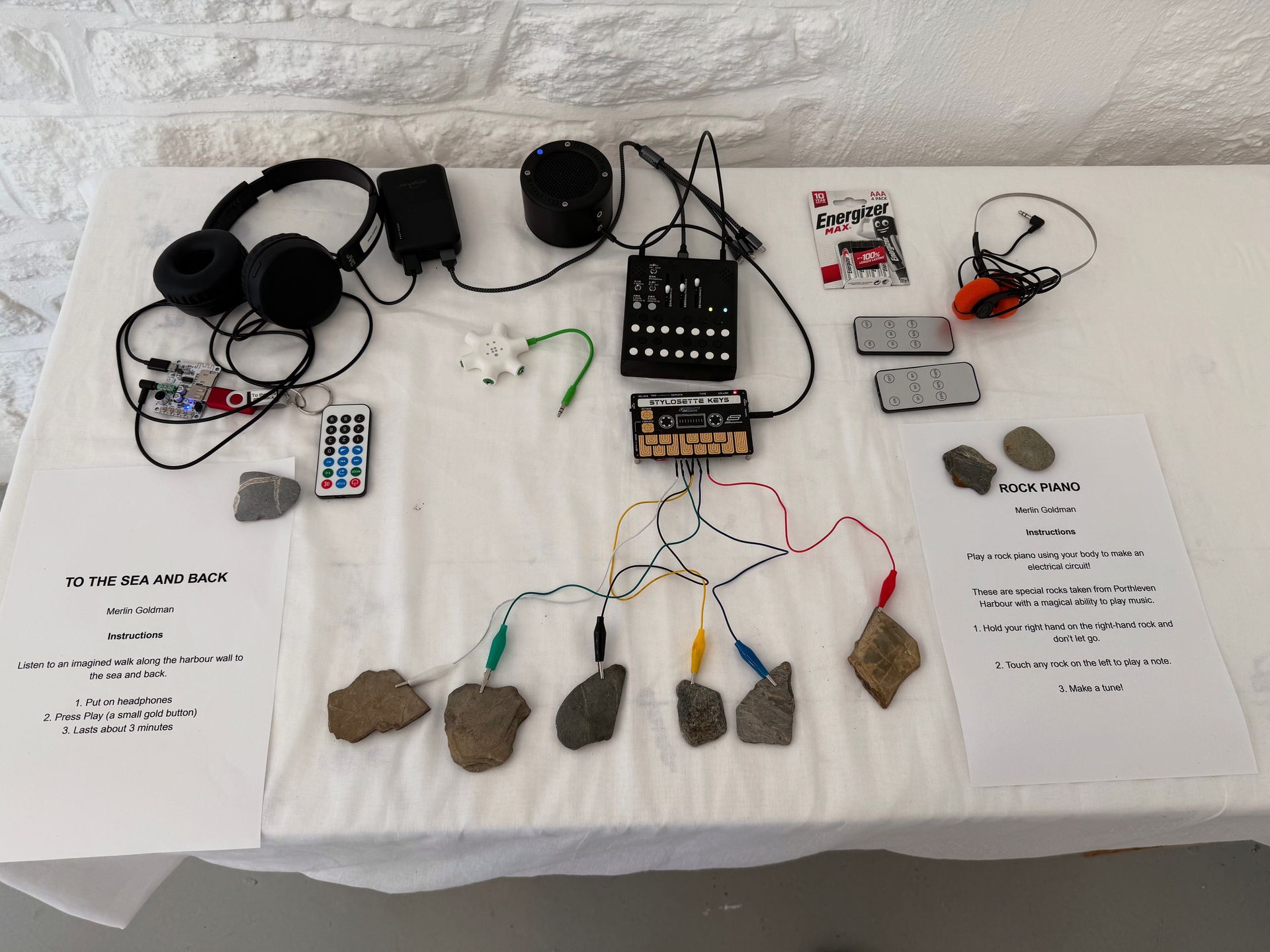 'To the sea and back' audio piece and the Rock Piano (with Emma Davies) 'To the sea and back' audio piece and the Rock Piano (with Emma Davies)