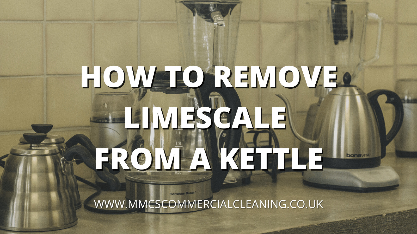 How to Remove Limescale from a Kettle