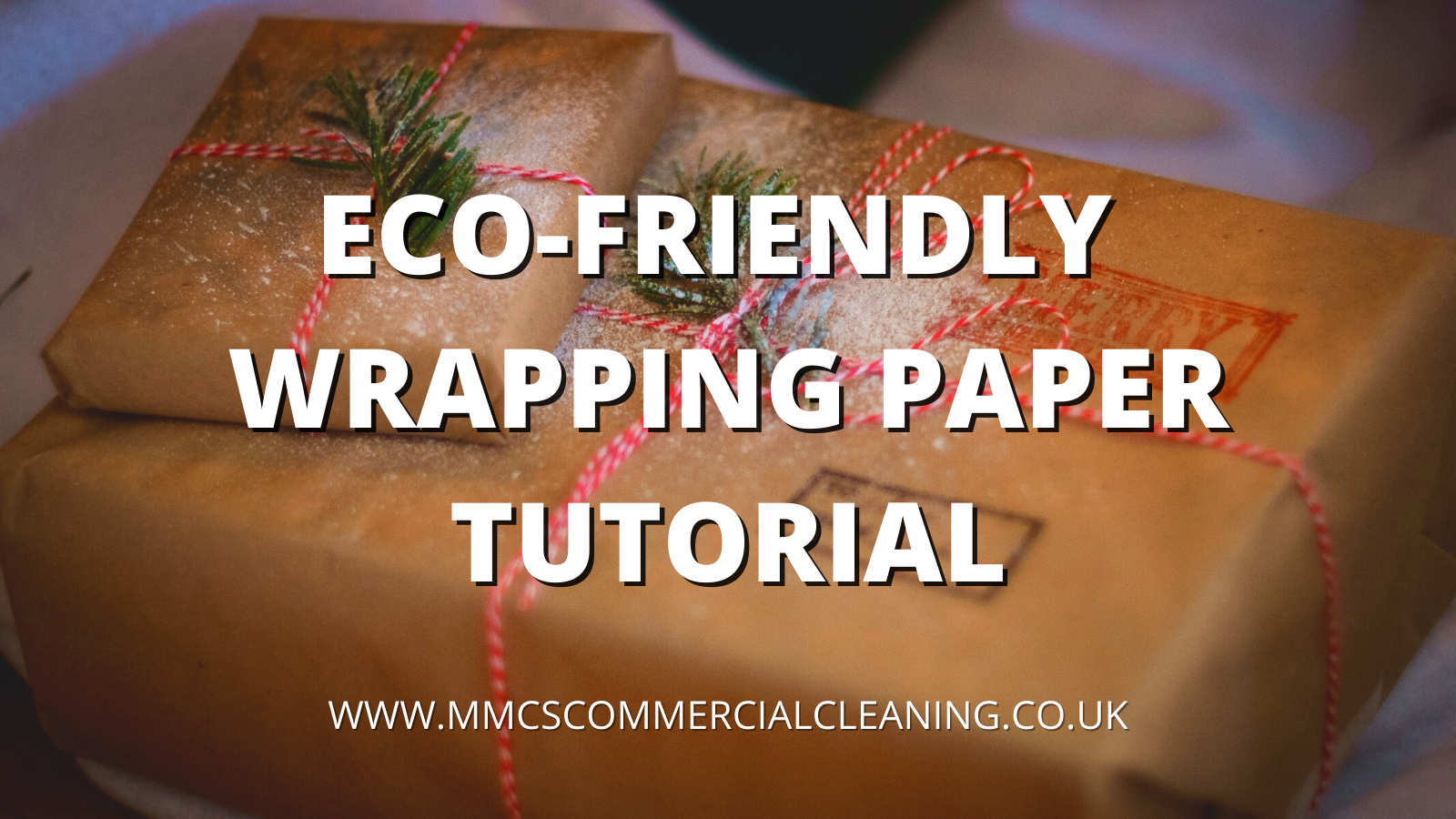 EcoFriendly Wrapping Paper Tutorial