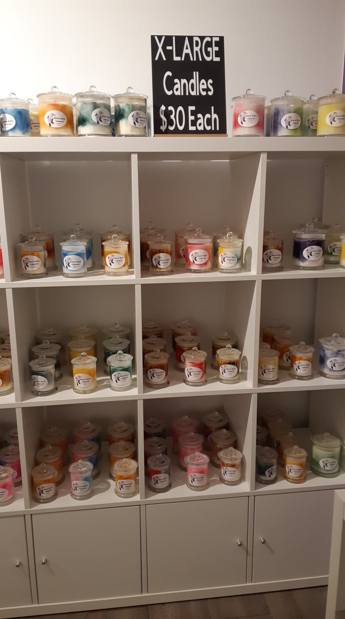 There Are Many Different Types of Candles on The Shelves — Eagle Rock Candles in Wodonga, VIC