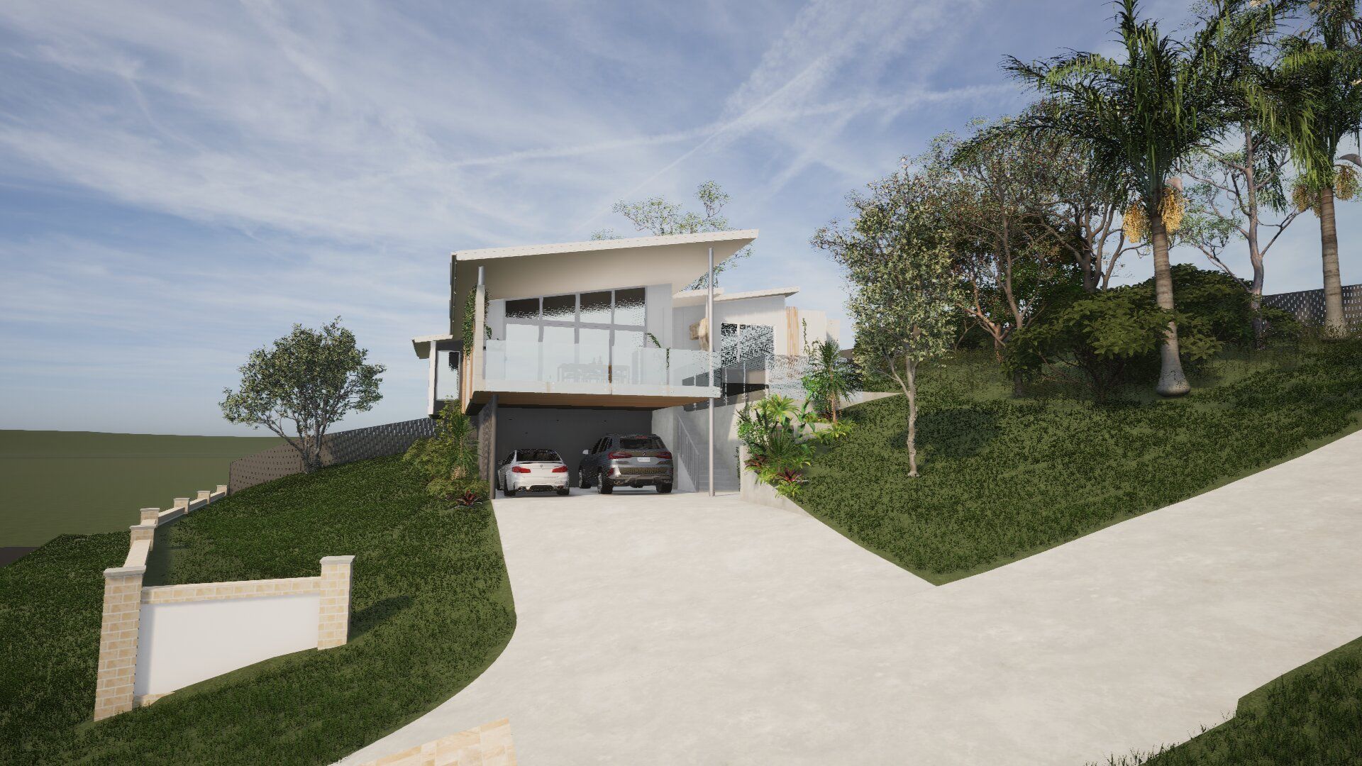 2 Man Looking at the Ongoing House Construction — Builder Near Me in Gladstone Region, QLD