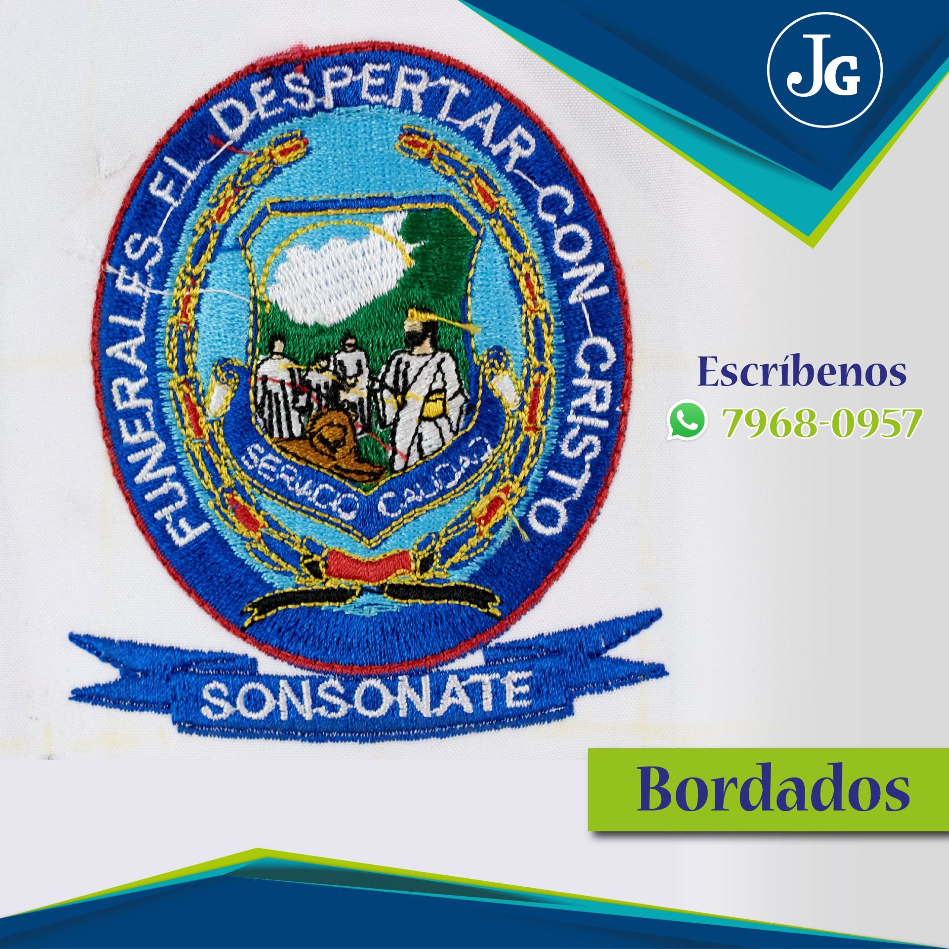 bordado de logotipos