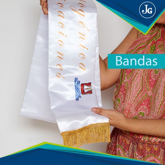 Bandas estampadas para reina