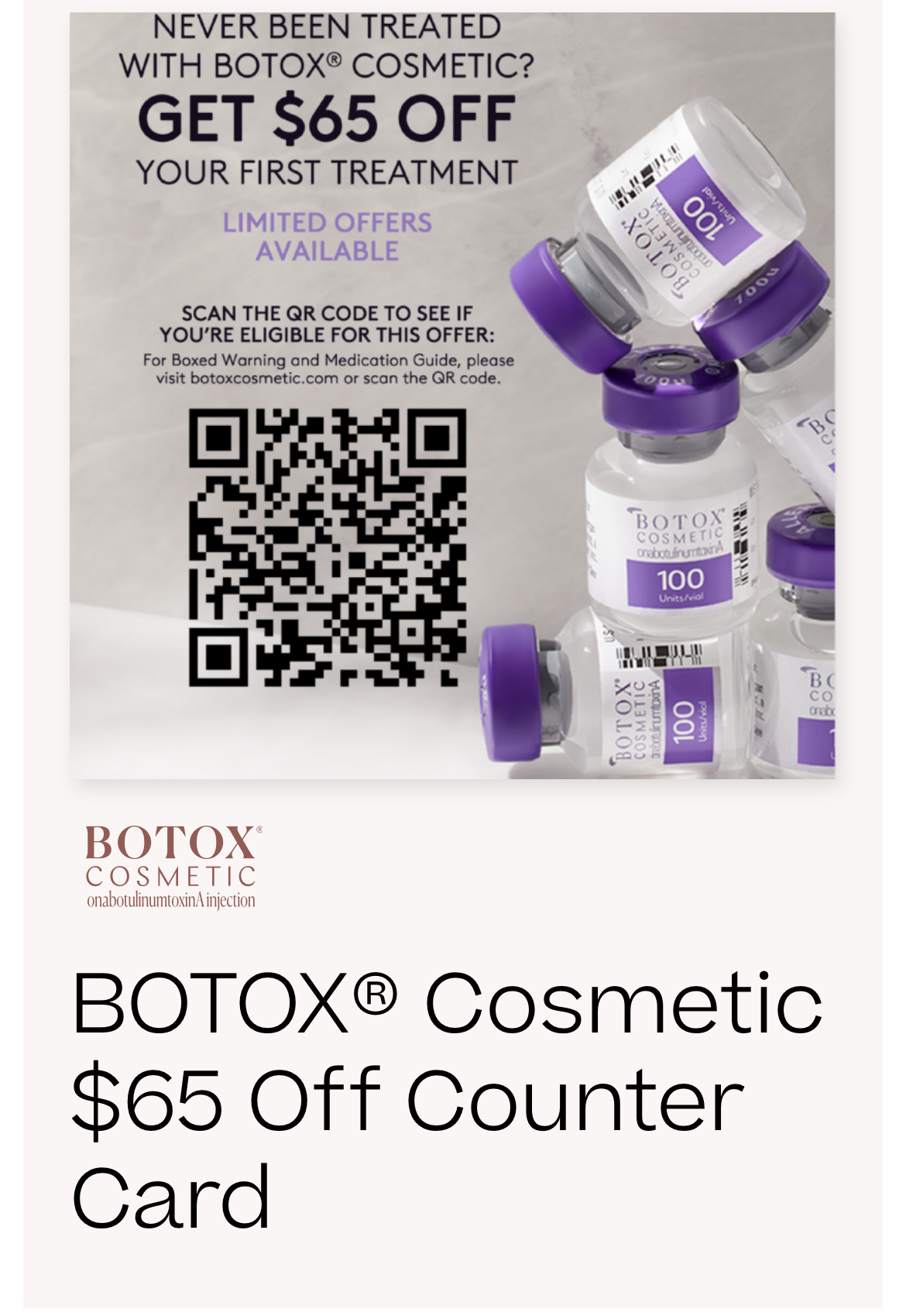 Make a Date With Dysport