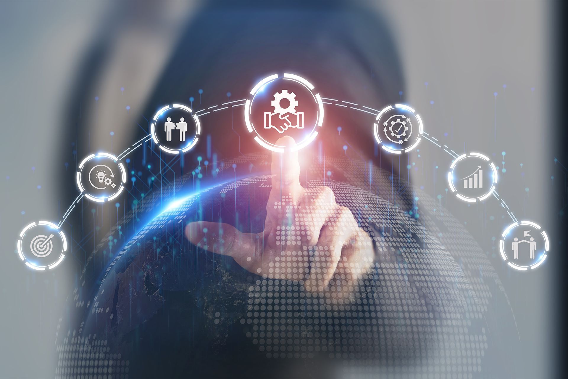 Image showing a legal team using a cloud-based document management system to streamline case file access and management.