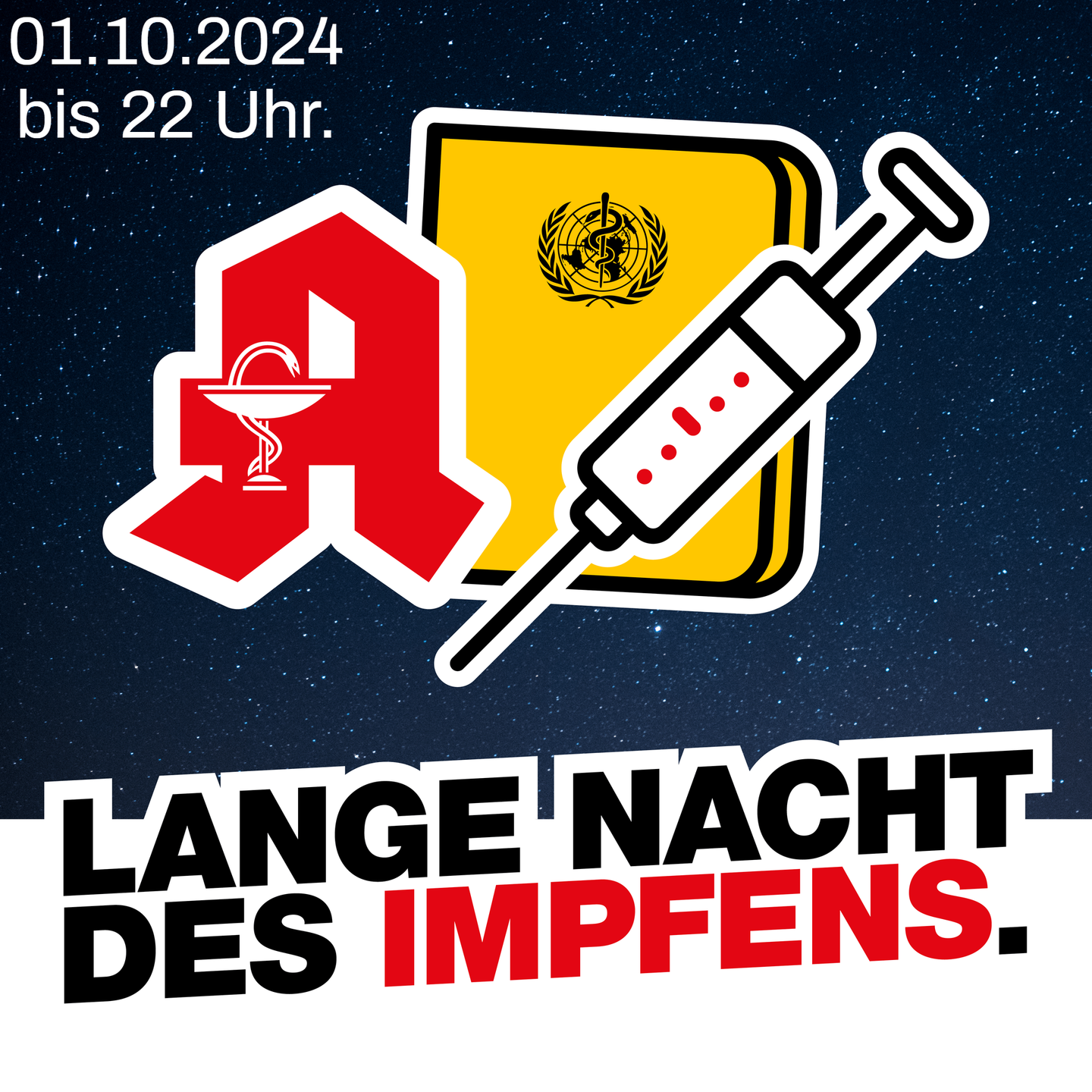 Am 1.10.24 bis 22:00 Uhr.