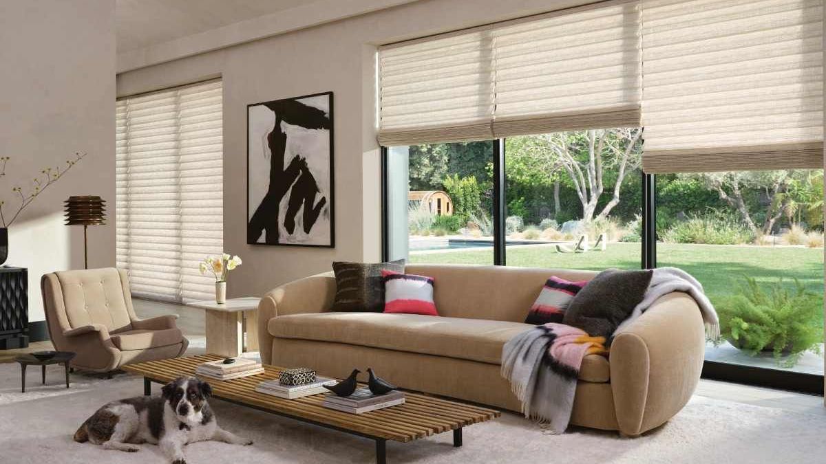 Hunter Douglas Vignette® Roman Shades near Rocklin and Folsom, California (CA)