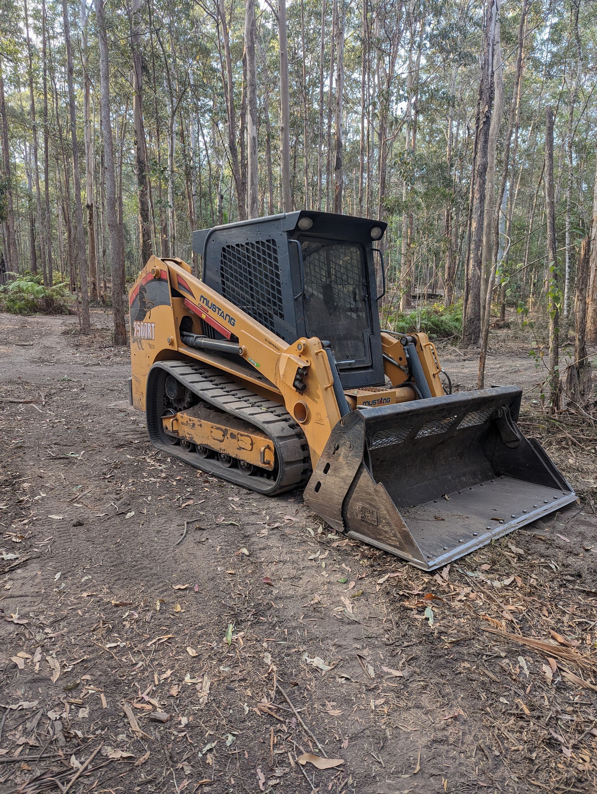 Other services including bucket works, driveways, trenching, clearing and levelling blocks, tracks, etc. 