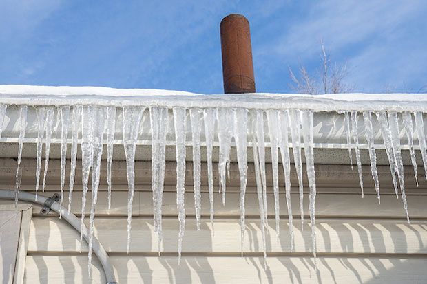 Ice on The Gutter — Silverdale, WA — A.G. Beck Insurance Inc