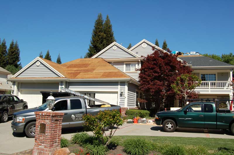Before Roof Installations — Vacaville, CA — Crowson Roofing