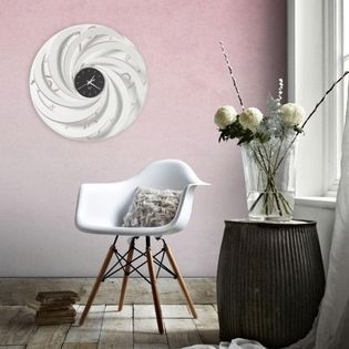 orologio da parete bianco