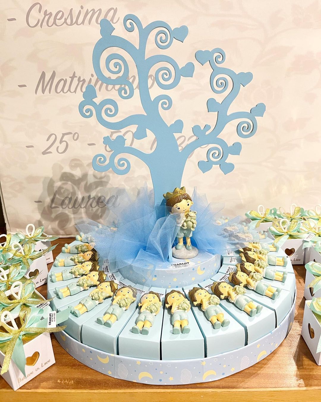 albero porta bomboniere