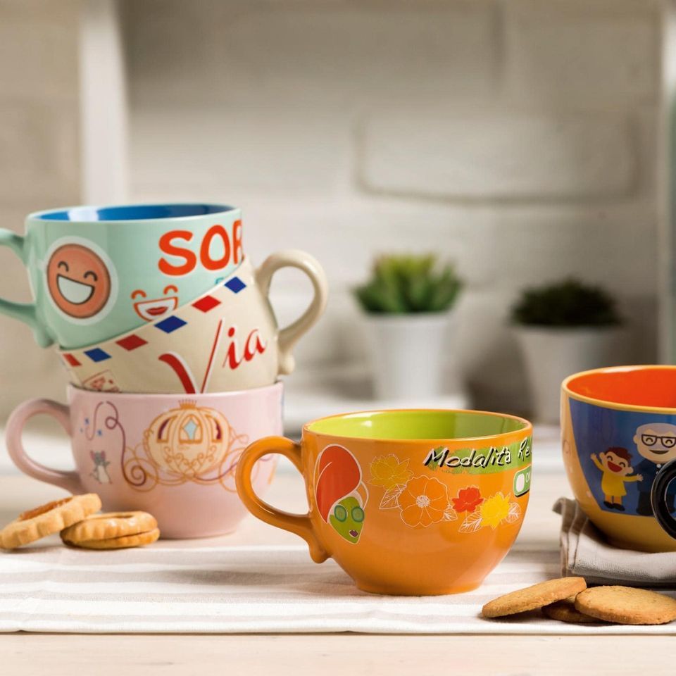 tazze colorate