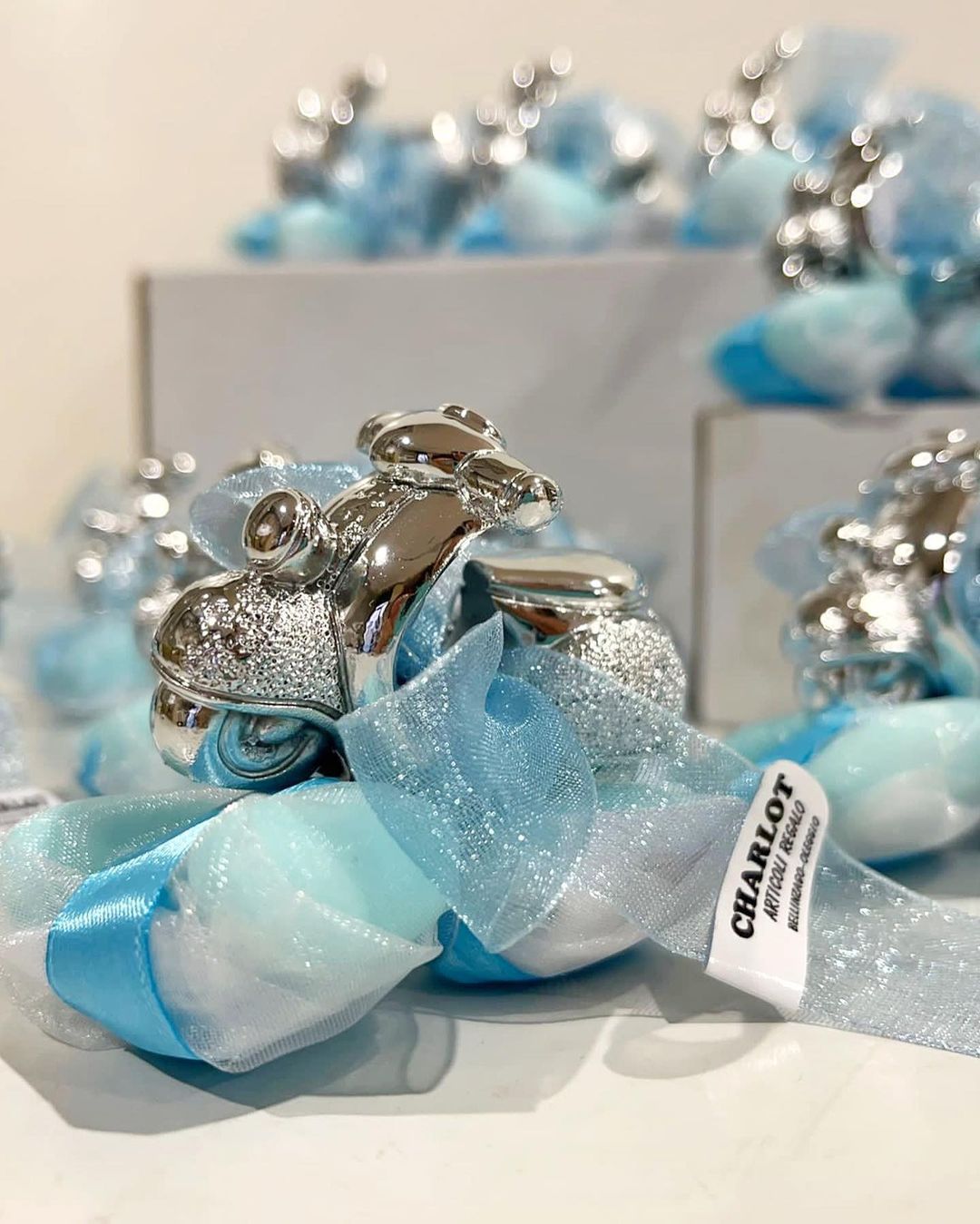bomboniere azzurre