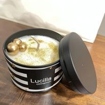 candela profumata in cera di soia