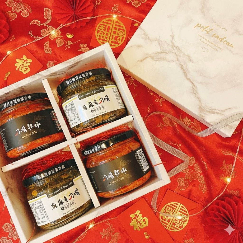 刁嘴辣椒 四瓶組禮盒 250g 免運費