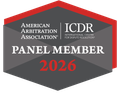 ADR 2026 Panel Member logo