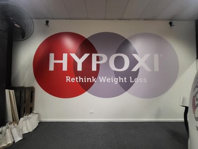 A Sign on a Wall That Says Hypoxi Rethink Weight Loss — Signworld In Mitchell, ACT
