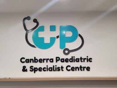 A Sign for Canberra Paediatric & Specialist Centre — Signworld In Mitchell, ACT