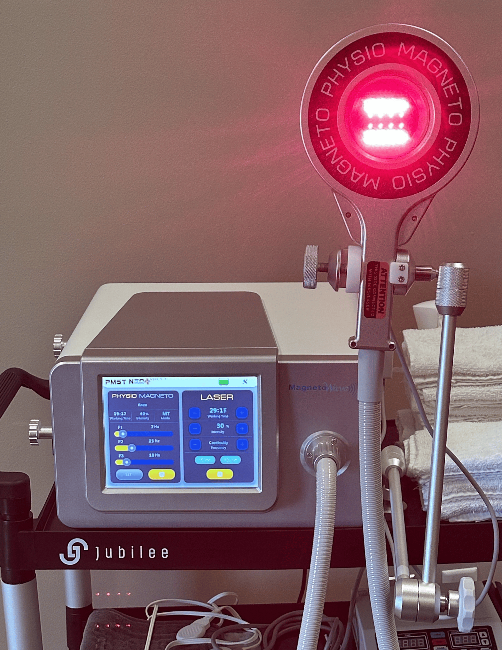 Shockwave Therapy machine called Pulse Wave