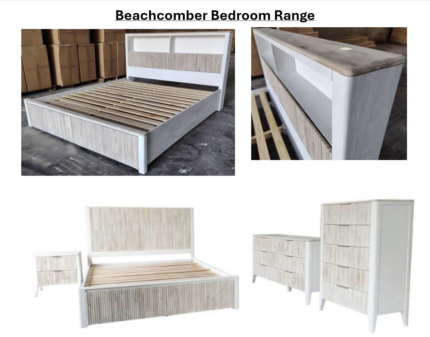 Beachcomber Bedroom Range 
