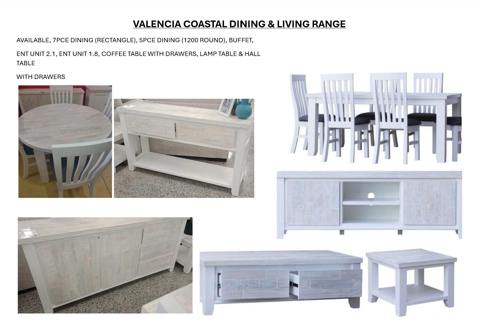 Valencia Living Range