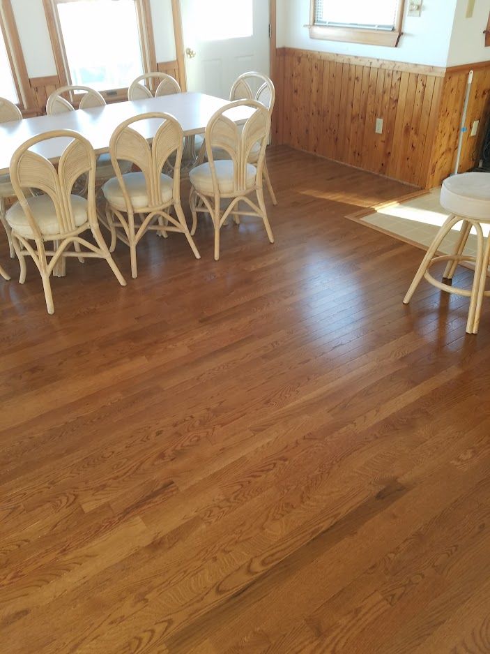 Flooring And Living Area Front View — Virginia Beach, VA — Scott's Hardwood Floors