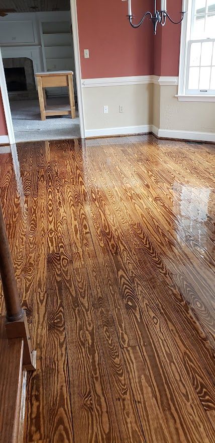 Spotted Flooring Design — Virginia Beach, VA — Scott's Hardwood Floors